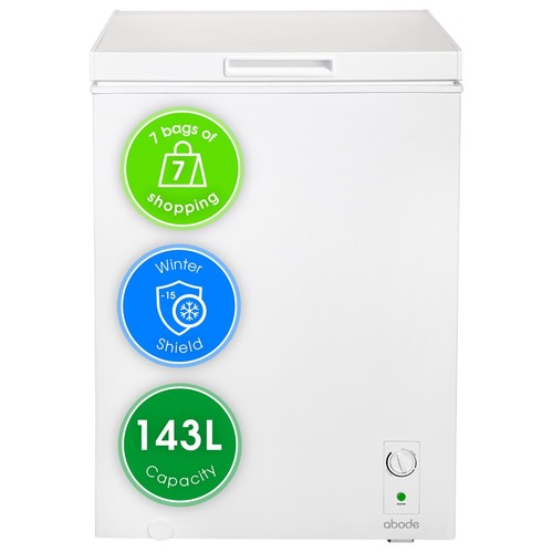 Abode chest freezer - abode, white