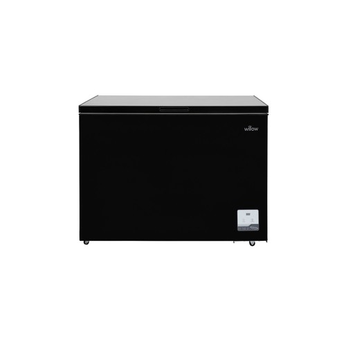 Chest freezer black 292l - black,