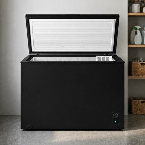 Cookology chest freezer black - cookology,